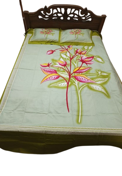 Pure Cotton King Size Bed Sheet ( বিছানার চাদর)