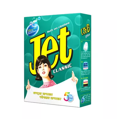 Jet Classic Detergent Powder Paper Pack
