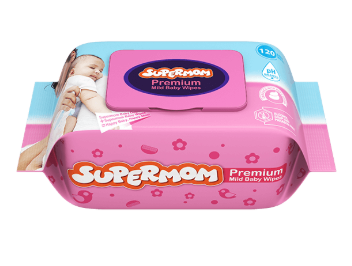 Supermom Premium & Mild Baby Wipes