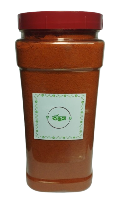 শুদ্ধতা- Chilli Powder (শুকনা মরিচের গুঁড়া ) - 500gram