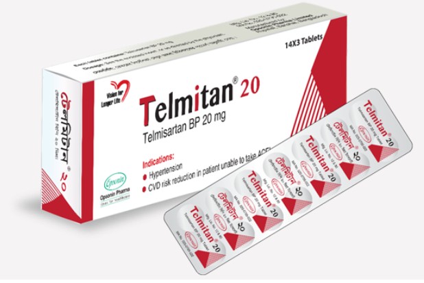 Telmitan 20mg Tablet